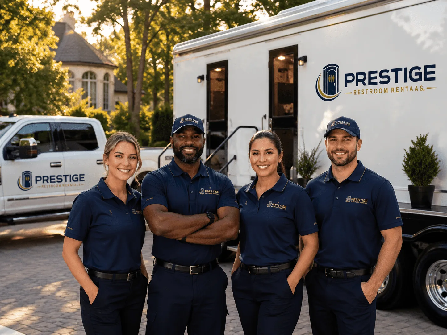 Trusted Luxury Portable Restrooms company in Holton, MI